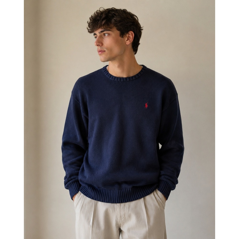 Mens 2XL Polo By Ralph Lauren Pullover‎ Sweater Preppy Academia Old Money